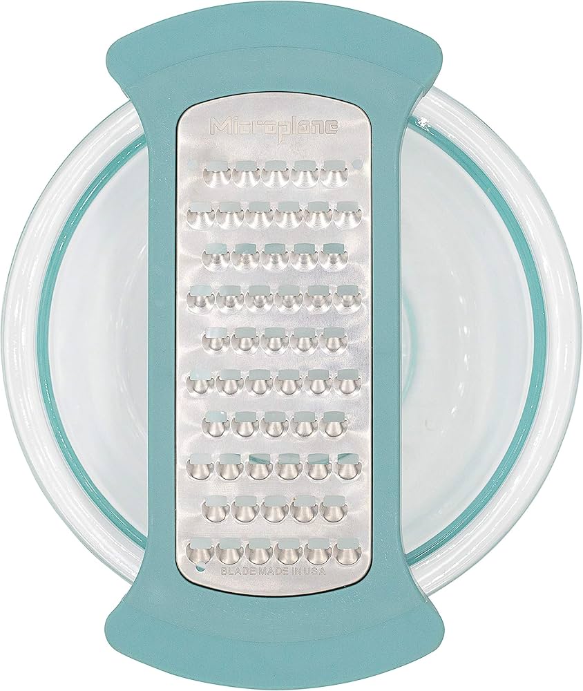 Mixing Bowl Grater- Extra Coarse - Purist Blue (Last Chance)