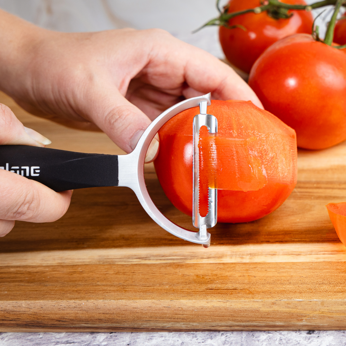 Professional Y Serrated Blade Stainless Steel Peeler