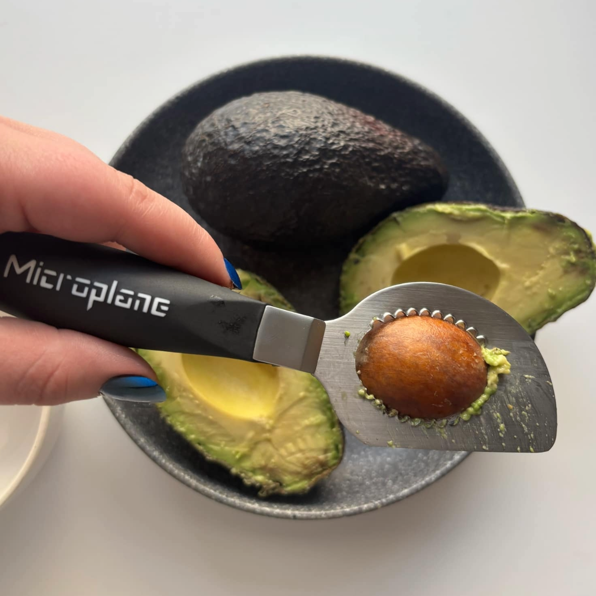 3-in-1 Avocado Tool - Pit, Slice, Scoop | Easy Avocado Slicer with Built-In Pitter and Scooper