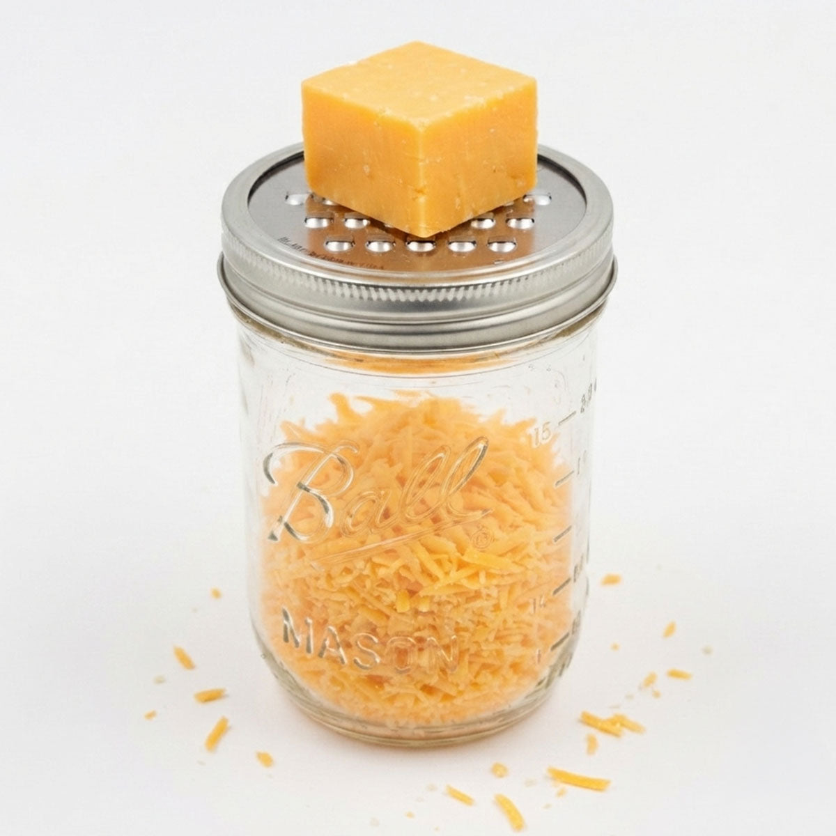 4pc Mason Jar Lid Expansion Grater Set