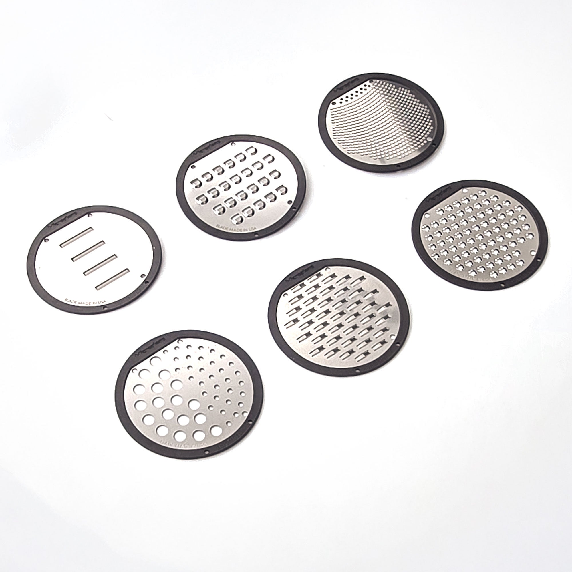6pc Ultimate Mason Jar Lid Grater Set