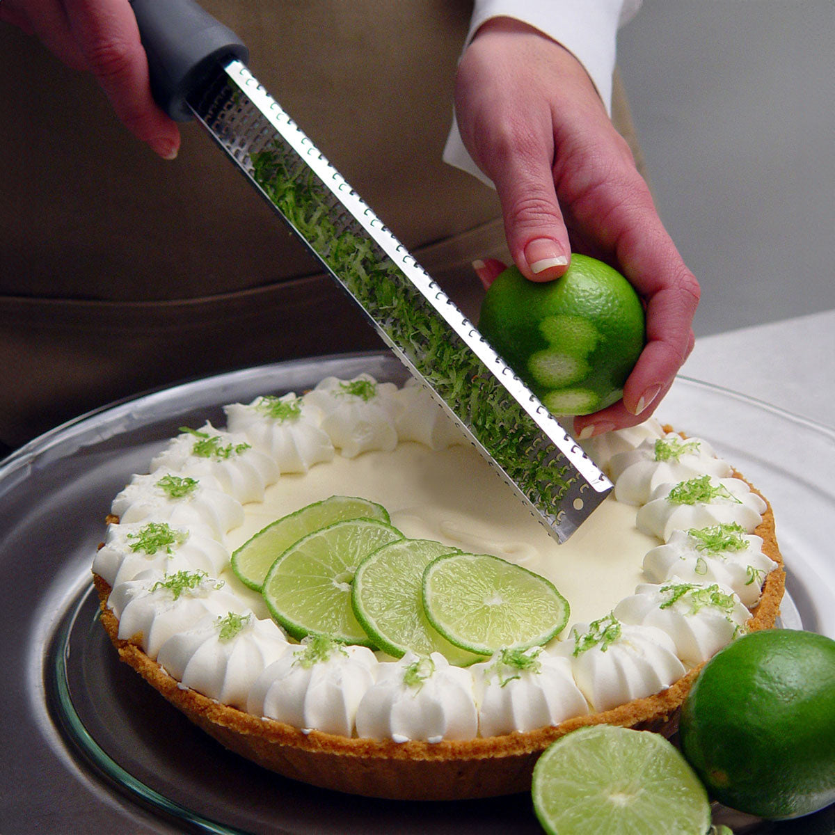 Classic Zester & Grater Twin Pack - Premium Stainless Steel, Dishwasher Safe, Ideal for Citrus, Cheese, and More - 2 Pack