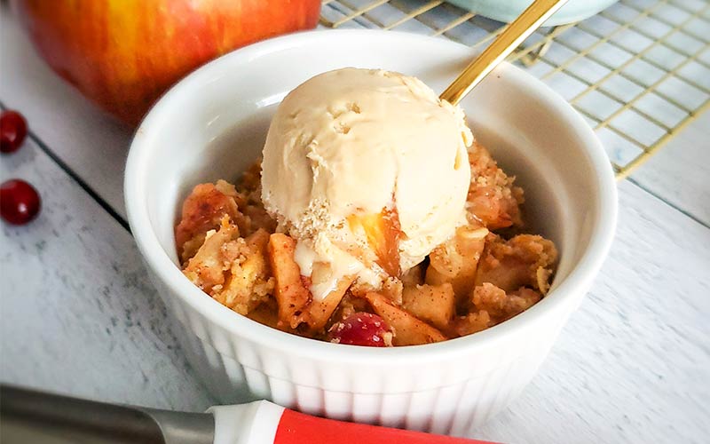 Apple Orange Cranberry Crisp Recipe