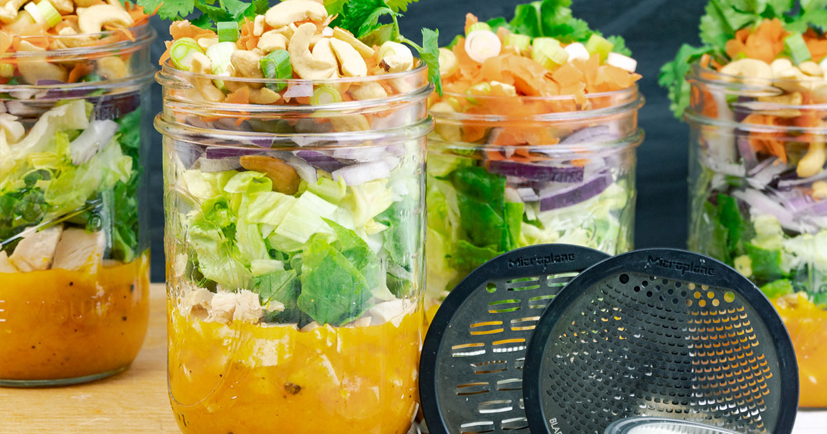 Chicken Salad with Carrot Ginger Dressing Recipe