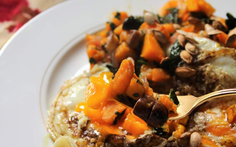 Butternut Squash Breakfast Hash Recipe