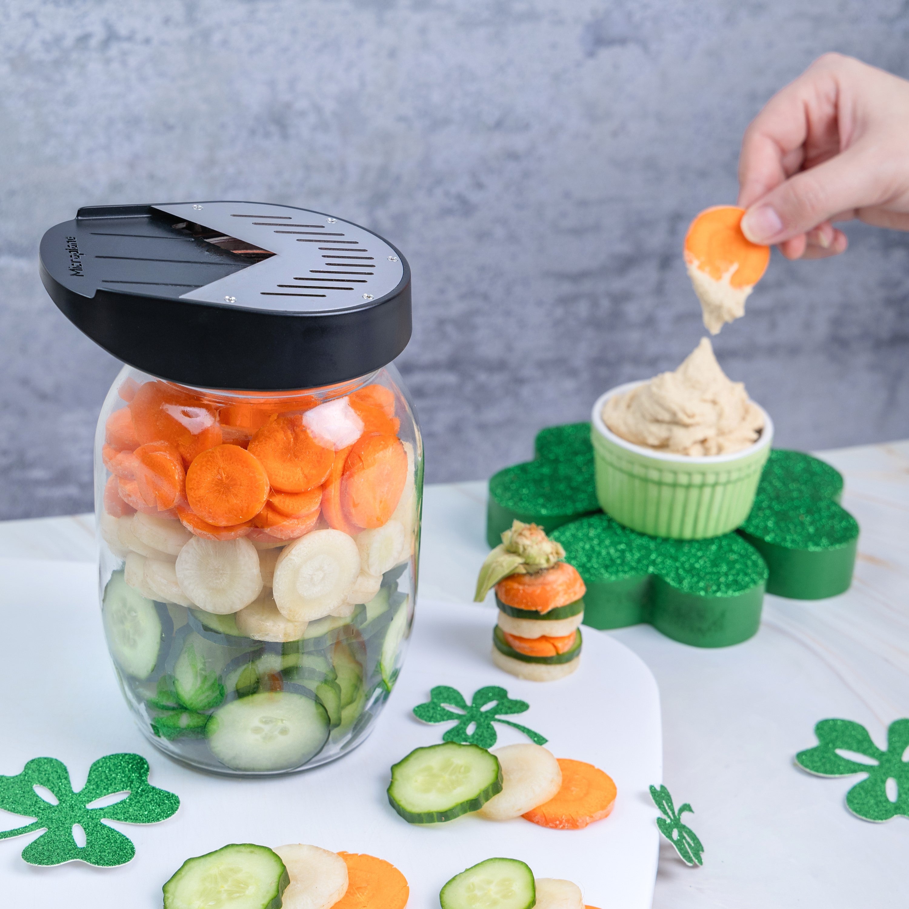 Jar Top Slicer - Black