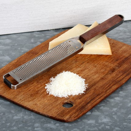 Microplane Master Series Zester with Walnut Wood Handle