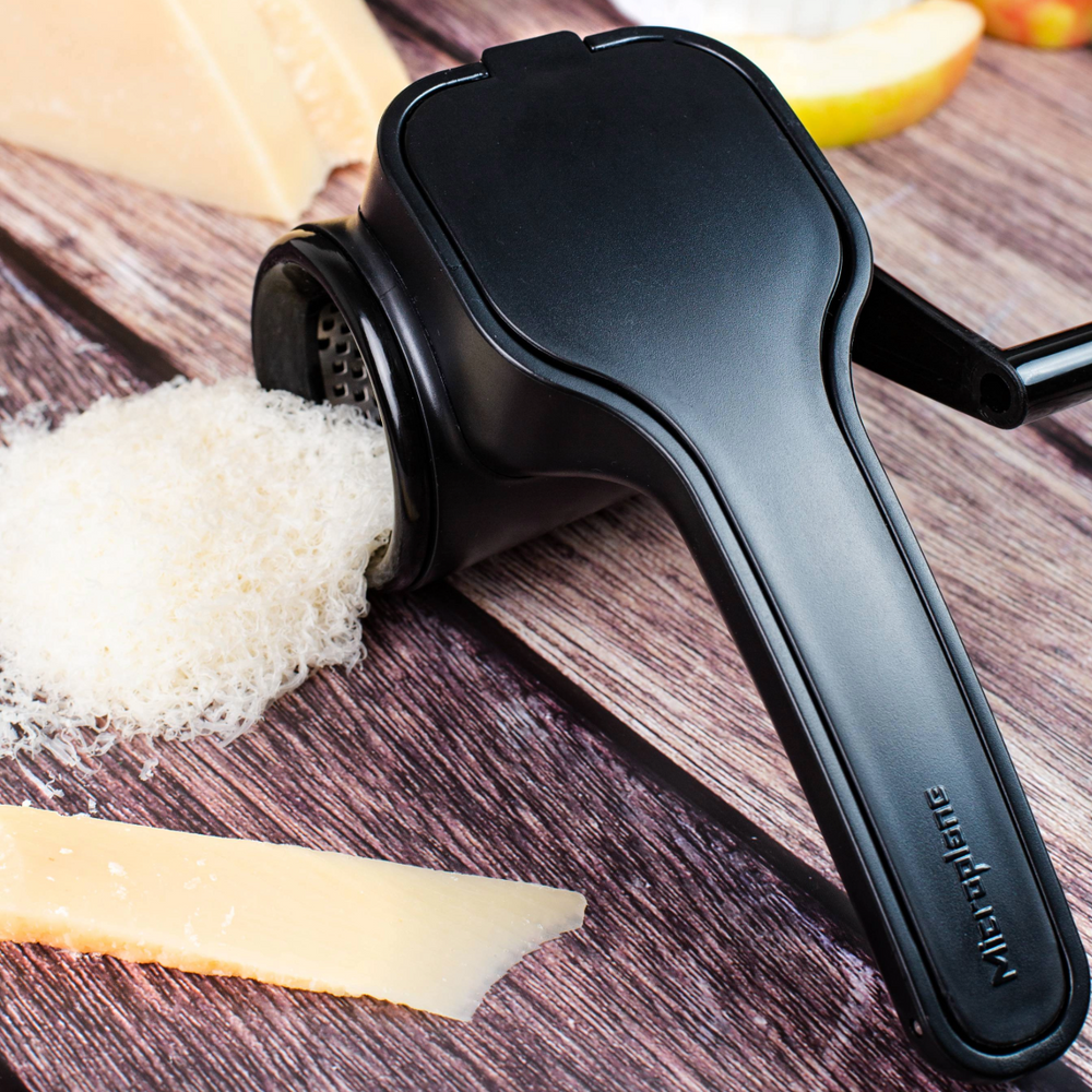 Cheese Microplane Microplane Rotary Cheese Grater - Ultra Sharp Fine Blade - Ergonomic ...
