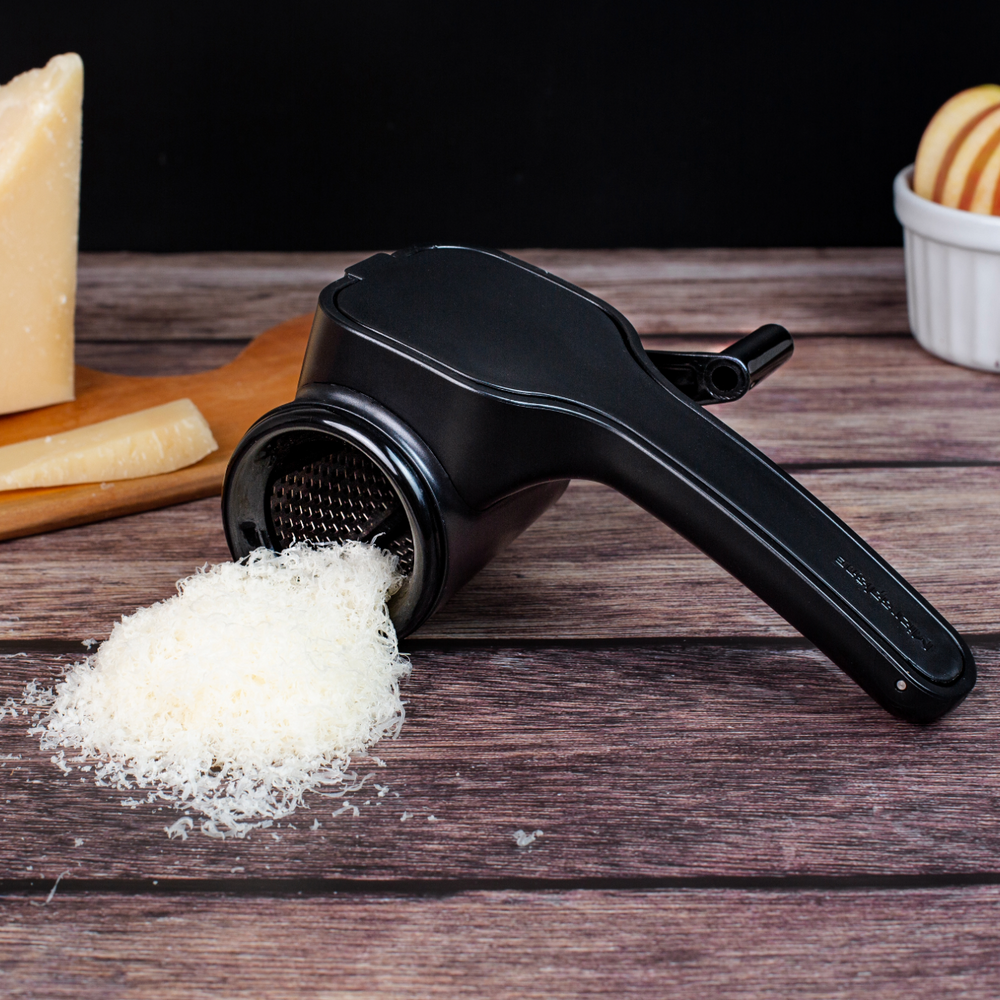 Cheese Microplane Microplane Rotary Cheese Grater - Ultra Sharp Fine Blade - Ergonomic ...