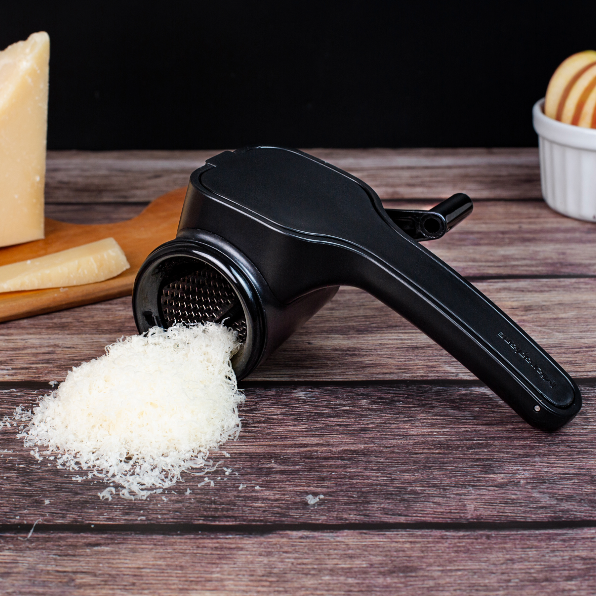 Microplane Professional Handheld Rotary Cheese Grater