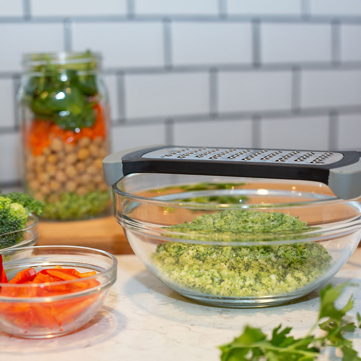 Mixing Bowl Grater- Extra Coarse