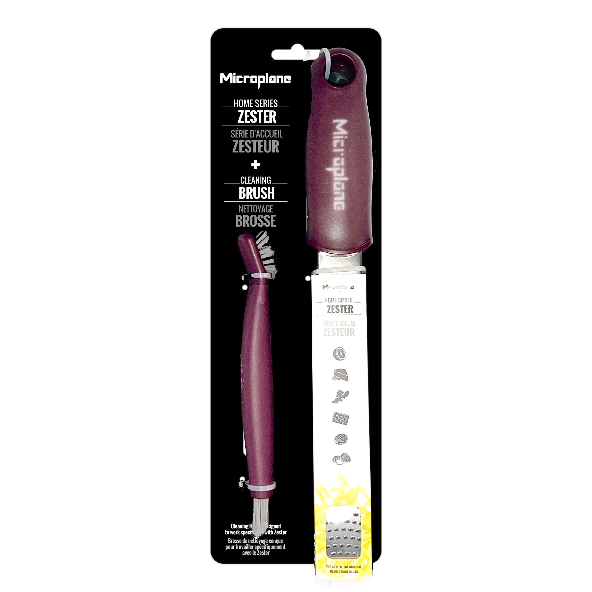 Home Series Zester + Brush