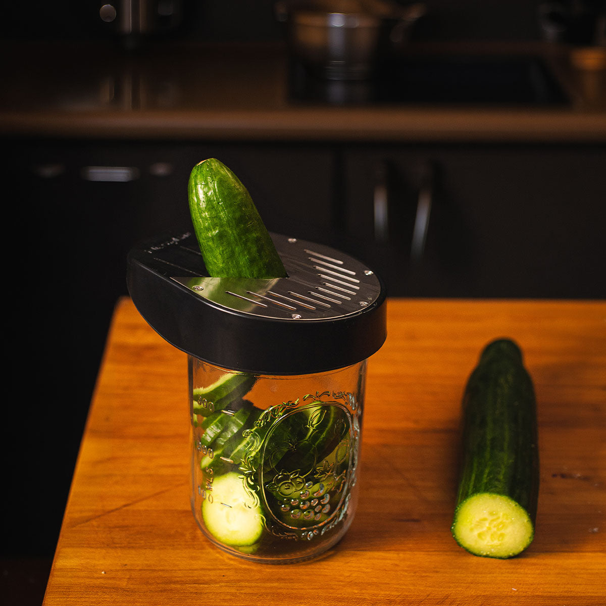 Jar Top Slicer - Black