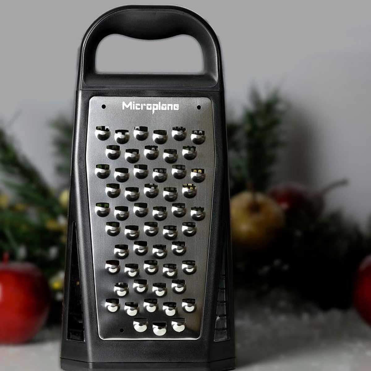 Elite Five Blade Box Grater with Measuring Cup