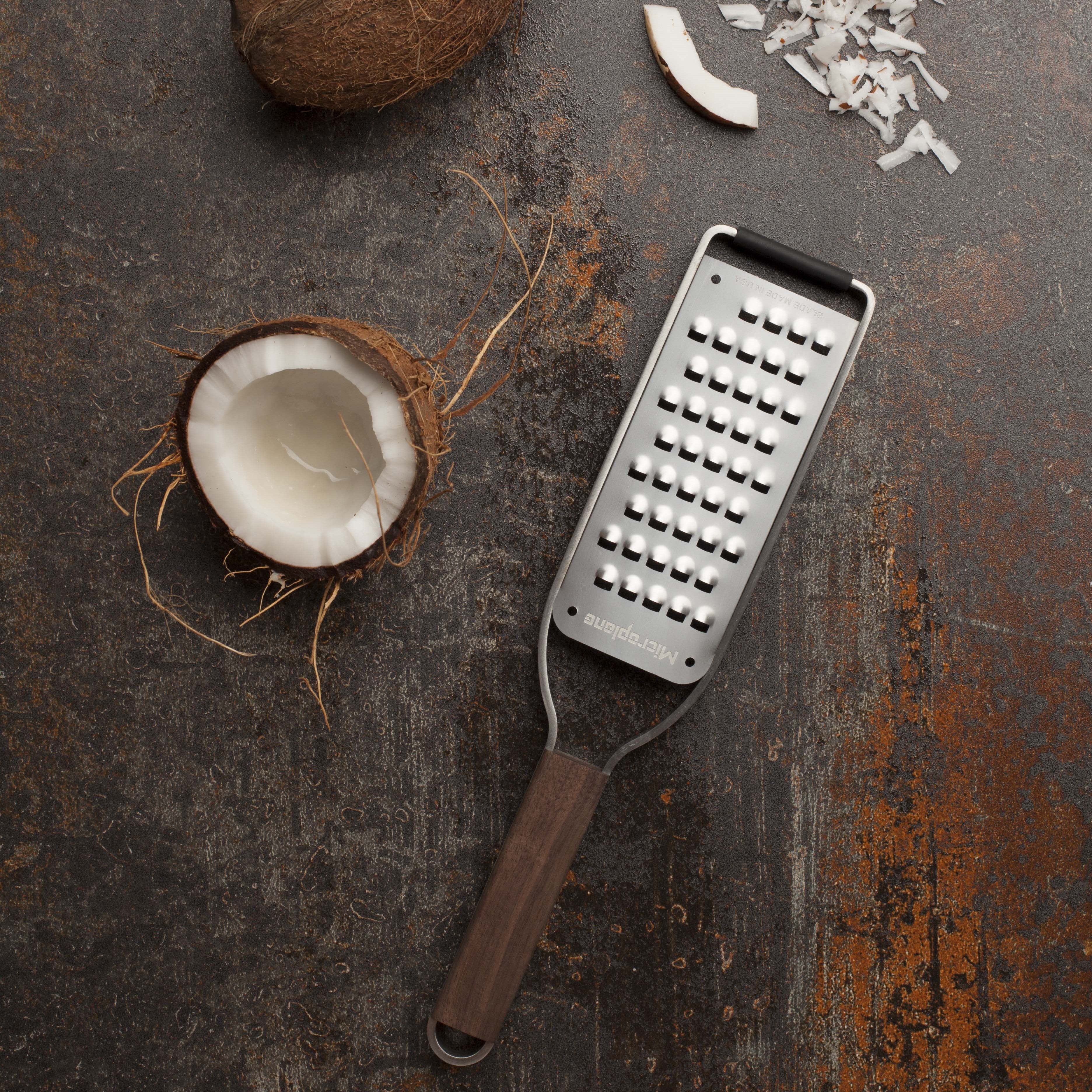 Master Series Extra Coarse Grater with Walnut Handle