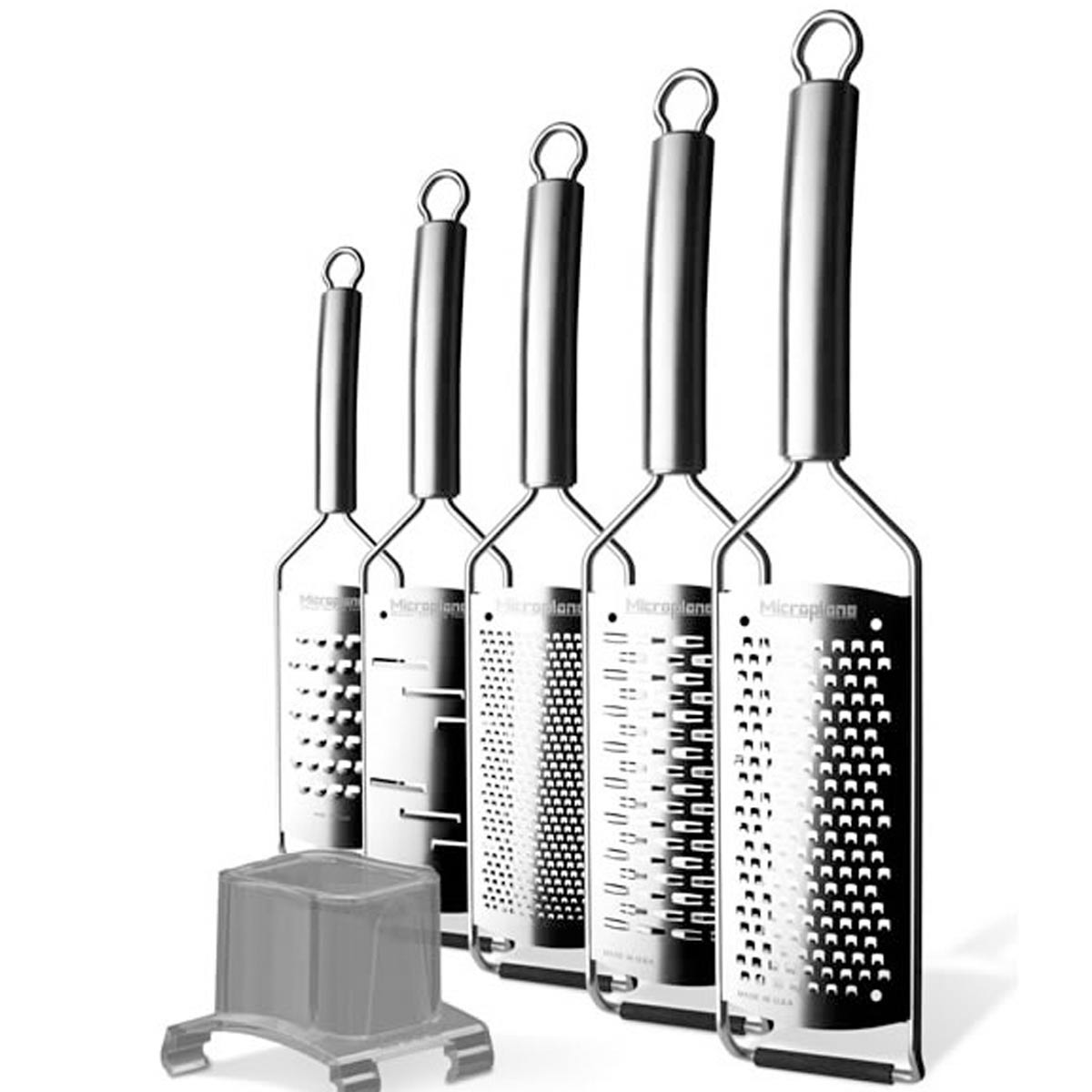 Professional Series 6pc Cheese Grater Gift Set with Attachment