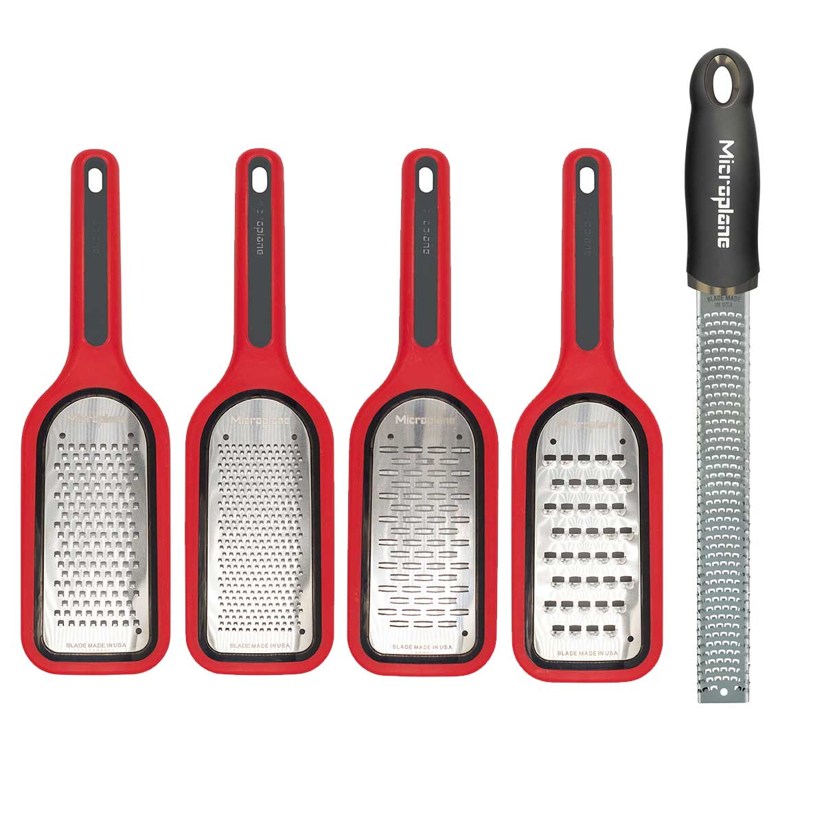 Deluxe Select Series Cheese Grater Set with Microplane Zester